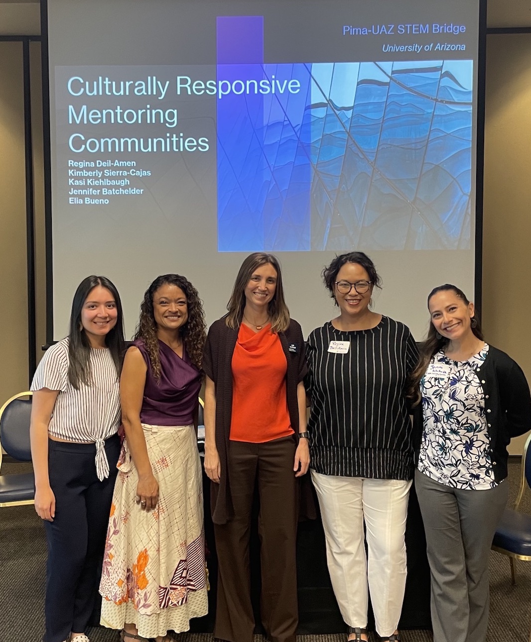 group photo of student success conference